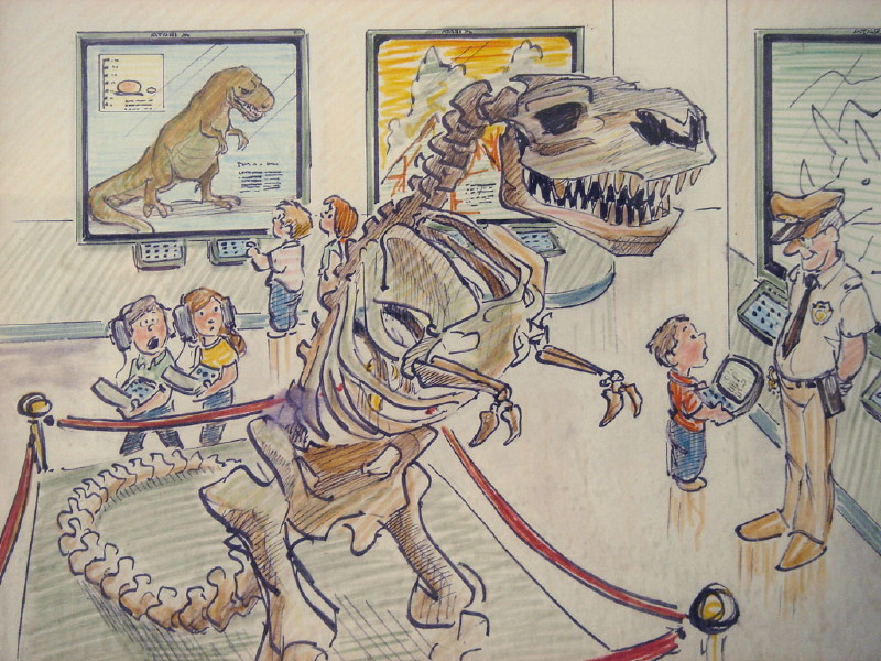 Illustration for article titled Atari illustrations predicted Wikipedia in 1982